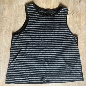 Rag and bone striped cotton top